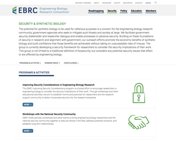 EBRC Web Security Website Design